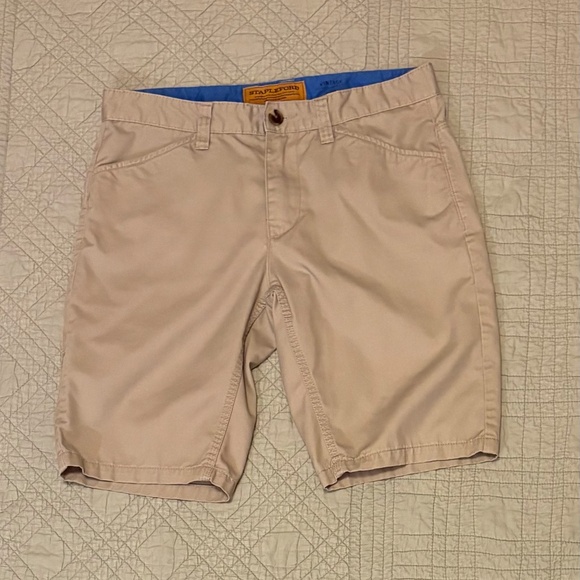 STAPLEFORD shorts size 33 slim vintage - Picture 1 of 2